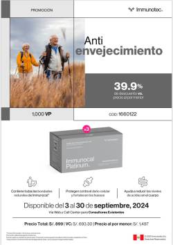 IMMUNOCAL PLATINUM CON 30 SOBRES DE 12.5 GR